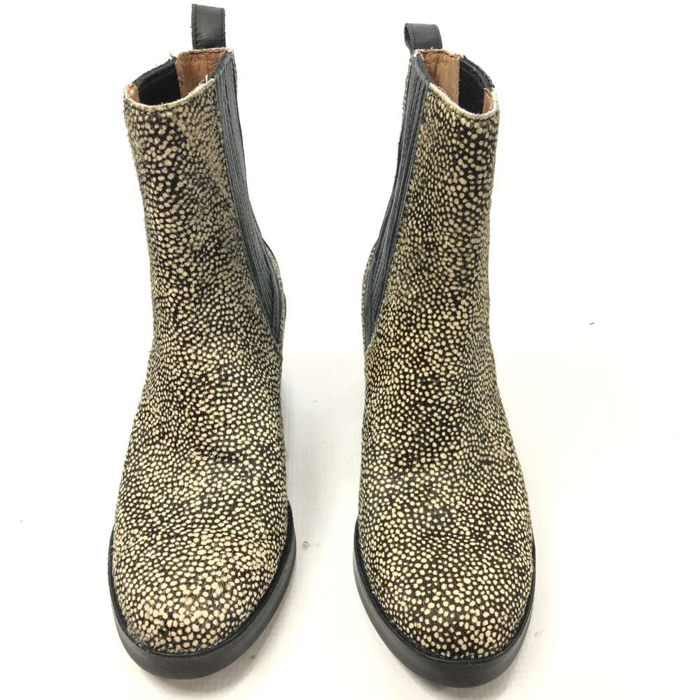 UGG Chelsea Boot Calf Hair High Heeled 7.5 NEW - Picture 3 of 8
